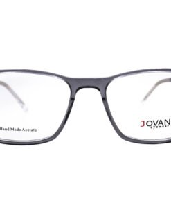 اطار طبي JOVANO للرجال مستطيل لون رمادي - 7541 C8