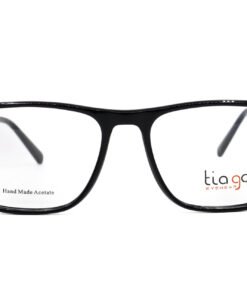 اطار طبي TIAGO للرجال مستطيل لون أسود - 7363 C1