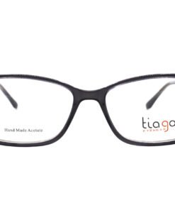 اطار طبي TIAGO للنساء كات آي لون أسود و فضي - 7391 C6