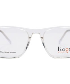 اطار طبي TIAGO للرجال مستطيل لون شفاف - 7568 C2