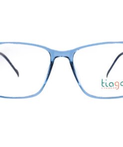 اطار طبي TIAGO للرجال مستطيل لون شفاف و أزرق - IP1047 C2