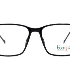 اطار طبي TIAGO للرجال مستطيل لون أسود و ذهبي - IP1047 C1