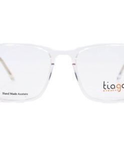 اطار طبي TIAGO للرجال مستطيل لون شفاف - 7309 C7