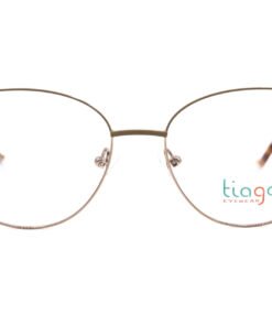 اطار طبي TIAGO للنساء كات آي لون بيج و ذهبي - YM11029 C3