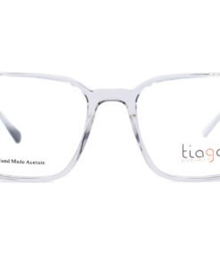 اطار طبي TIAGO للرجال مربع رمادي شفاف - 7369 C2