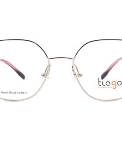 اطار طبي TIAGO للنساء دائري لون موف و فضي - 7562 C6