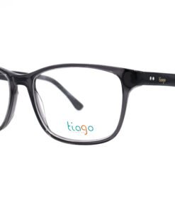 اطار طبي TIAGO للرجال مستطيل لون رمادي - 4540 C3