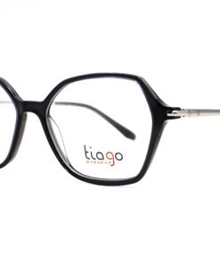 اطار طبي TIAGO للنساء كات آي لون أسود و فضي - 7388 C6