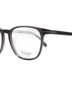 اطار طبي TIAGO للرجال مستطيل لون رمادي - 1680 C3