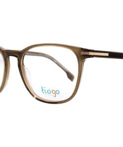 اطار طبي TIAGO للرجال مستطيل لون بيج - 1680 C5