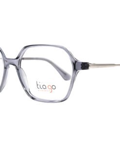 اطار طبي TIAGO للنساء مربع رمادي شفاف - 7413 C7