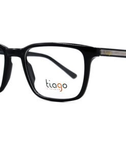 اطار طبي TIAGO للرجال مستطيل لون أسود - 24017 C1