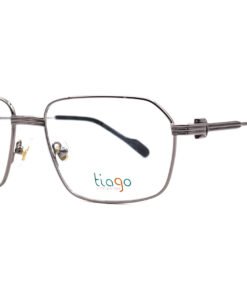 اطار طبي TIAGO للرجال مستطيل لون فضي - CT0445O C3