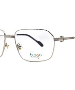 اطار طبي TIAGO للرجال مستطيل لون فضي - CT0445O C2