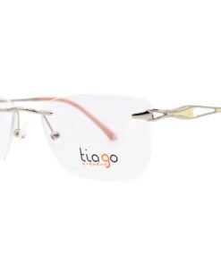 اطار طبي TIAGO للنساء كات آي لون فضي - 286 C7