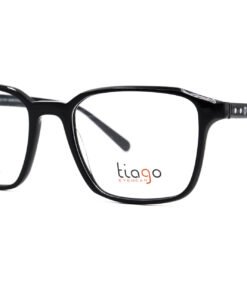 اطار طبي TIAGO للرجال مستطيل لون أسود - 7369 C1