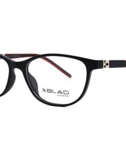 اطار طبي XBLAD للأطفال بيضاوي لون أسود و أحمر - N2011 C1