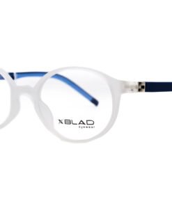 اطار طبي XBLAD للأطفال دائري لون أزرق شفاف - N2002 C5