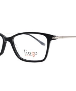 اطار طبي TIAGO للنساء كات آي لون أسود و فضي - 7391 C1