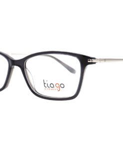 اطار طبي TIAGO للنساء كات آي لون أسود و فضي - 7391 C6