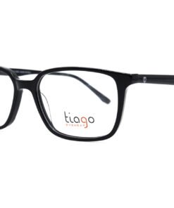 اطار طبي TIAGO للنساء مستطيل لون أسود - 7306 C1