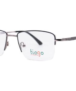 اطار طبي TIAGO للرجال مستطيل لون فضي - X1648 C3