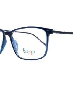 اطار طبي TIAGO للرجال مستطيل لون أزرق داكن - IP1047 C5