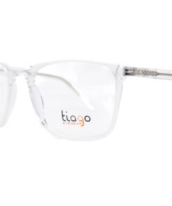 اطار طبي TIAGO للرجال مستطيل لون شفاف - 7309 C7