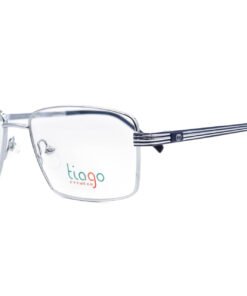 اطار طبي TIAGO للرجال مستطيل لون فضي - IP4630 C4