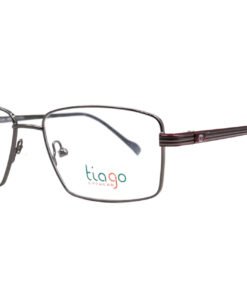 اطار طبي TIAGO للرجال مستطيل لون رمادي غامق - IP4630 C3