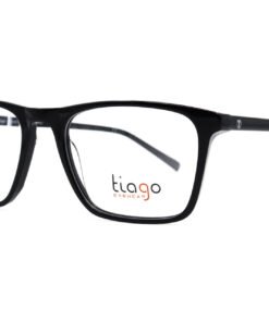 اطار طبي TIAGO للرجال مستطيل لون أسود - 7568 C1