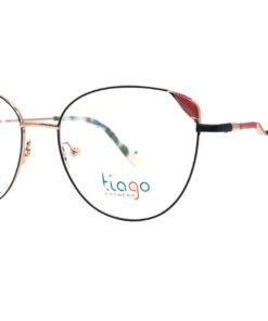 اطار طبي TIAGO للنساء كات آي لون أسود و ذهبي - YM11029 C6