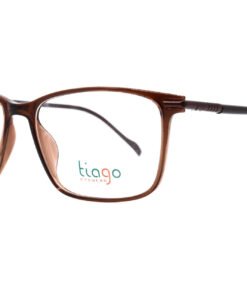 اطار طبي TIAGO للرجال مستطيل لون بني - IP1047 C3