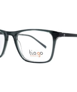 اطار طبي TIAGO للرجال مستطيل لون أخضر - 7568 C6
