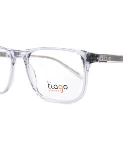 اطار طبي TIAGO للرجال مستطيل لون شفاف - 7363 C5