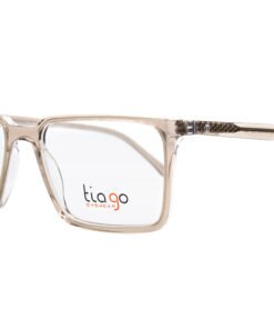 اطار طبي TIAGO للرجال مستطيل لون شفاف - 7304 C8