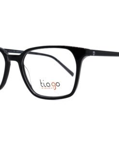 اطار طبي TIAGO للنساء مستطيل لون أسود - 7566 C1